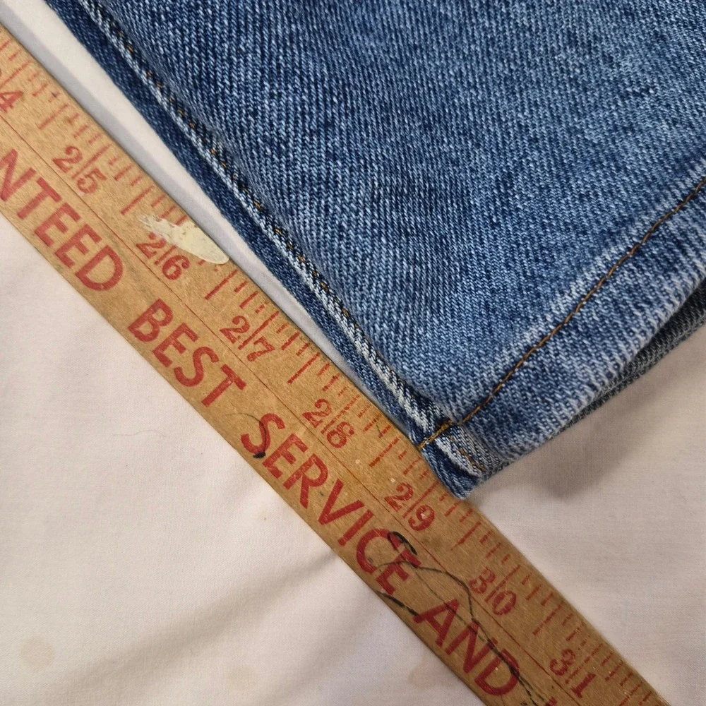 Levi's 505 Jeans Mens 34x29 Blue Vintage 80s Made in USA Heritage Straight Leg